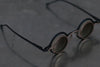 Rigards X ZIGGY CHEN joint copper titanium aluminum detachable double-layer sunglasses RG1911 collection RG-RG1911TI-SLGTTMGT dark blue + bronze / matte transparent + bronze film RG1911TI